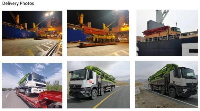 China′s Top Brand 56m Concrete Pump Truck, The Price Is Preferential