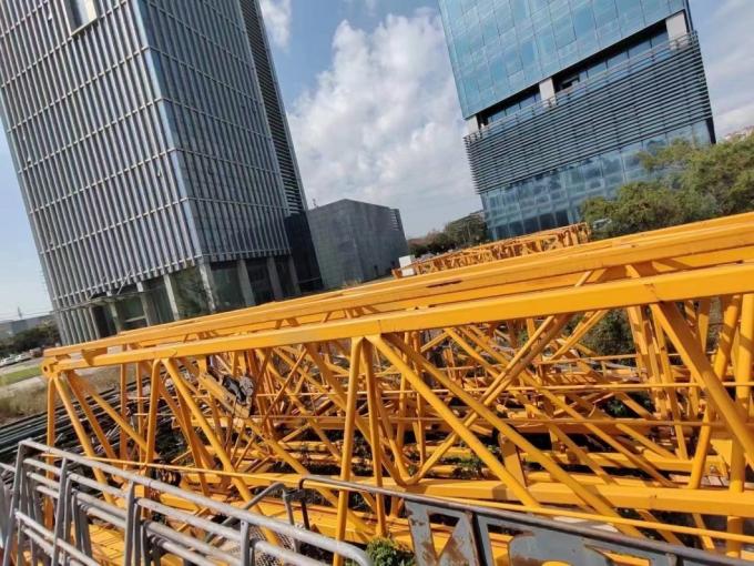 Zoomlion′s New Tower Crane Can Lift up to 8 Tons at The Tip of Its Arm