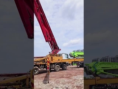 Bekerja Beton Pump Trucks 56m dengan Schwing Putzmeister pabrik penjualan langsung