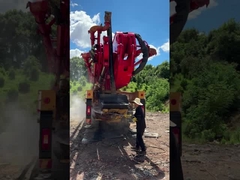 SANY truk pompa beton 56M Pembersihan