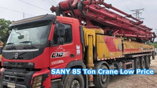 Sasis Volvo Truk Pompa Beton SANY 67 Meter 2022 Dijual