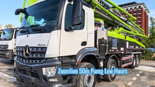 Truk Pompa Beton Zoomlion 59m 2021